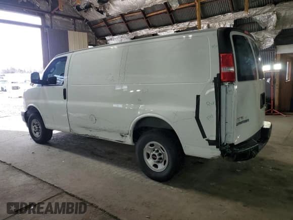 ✅ 2023 GMC Savana Cargo • VIN: 1GTW7AFP9P1103759 • Lot: 51050805. Listed on Copart with 32,506 mi. Free auction sales archive from the USA and detailed vehicle history report at DreamBid. Image 2.