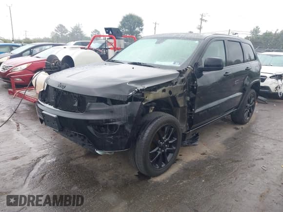 ✅ 2019 Jeep Grand Cherokee Upland • VIN: 1C4RJFAG0KC587983 • Lot: 43314845. Listed on IAAI with 108,491 mi. Free auction sales archive from the USA and detailed vehicle history report at DreamBid. Image 2.