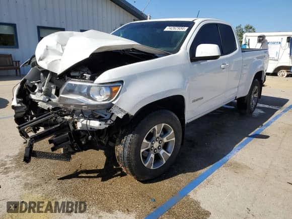 2018 Chevrolet Colorado 4WD Z71 with VIN 1GCHTDENXJ1270371, listed as a Copart auction lot 74262934 with 87,101 mi miles and Salvage title. Bid and sale history available at DreamBid. Image 1.