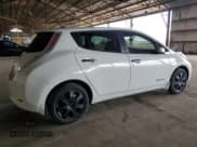 ✅ 2015 Nissan LEAF SL • VIN: 1N4AZ0CP3FC318873 • Lot: 45793065. Listed on Copart with 81,623 mi. Free auction sales archive from the USA and detailed vehicle history report at DreamBid. Image 3.