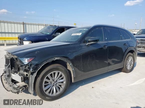 ✅ 2024 Mazda CX-90 Preferred • VIN: JM3KKBHDXR1117802 • Lot: 80384215. Listed on Copart with 44,775 mi. Free auction sales archive from the USA and detailed vehicle history report at DreamBid. Image 1.