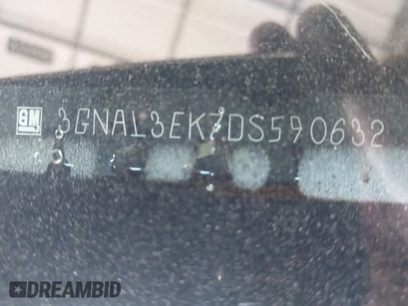 ✅ 2013 Chevrolet Captiva Sport LT • VIN: 3GNAL3EK7DS590632 • Лот: 42527871. Опубликован ранее на IAAI с пробегом 126 711 миль. Бесплатный доступ к архиву аукционных продаж из США и подробный отчёт об истории автомобиля на DreamBid. Изображение 9.