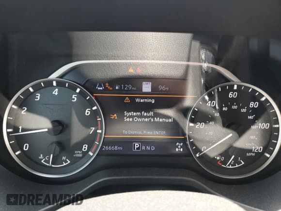 ✅ 2021 Nissan Titan Pro-4X • VIN: 1N6AA1FB8MN531727 • Lot: 62102265. Listed on Copart with 26,668 mi. Free auction sales archive from the USA and detailed vehicle history report at DreamBid. Image 9.