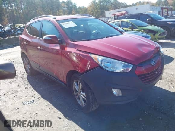 2013 Hyundai Tucson GLS с VIN KM8JU3AC1DU547081, выставлен на аукционе IAAI как лот 43605992 с пробегом 172 811 миль миль и . История ставок и продаж доступна на DreamBid. Изображение 1.