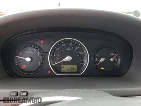 2008 Hyundai Sonata SE with VIN 5NPEU46C48H363581, listed as a Copart auction lot 72909724 with 89,028 mi miles and Salvage title. Bid and sale history available at DreamBid. Image 9.