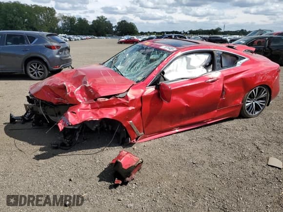 ✅ 2021 Infiniti Q60 Luxe • VIN: JN1EV7KL7MM470549 • Lot: 71676485. Listed on Copart with Not provided. Free auction sales archive from the USA and detailed vehicle history report at DreamBid. Image 1.