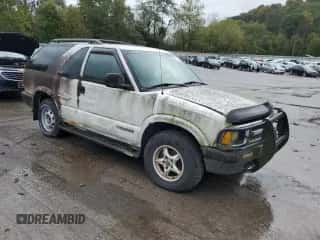 1996 Chevrolet Blazer z VIN 1GNCT18W5TK120346, wystawiony jako Copart lot #73663484 z przebiegiem 129 758 mil mil oraz Czysty tytuł • Clean title. Historia ofert i sprzedaży dostępna na DreamBid. Obrazek 4.