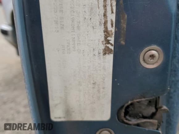 ✅ 1991 Chevrolet Silverado 1500 • VIN: 2GCEC19K0M1158999 • Lot: 50666415. Wystawiony na Copart z przebiegiem 244 636 mil. Bezpłatny archiwum sprzedaży aukcyjnych z USA i szczegółowy raport historii pojazdu na DreamBid. Zdjęcie 12.