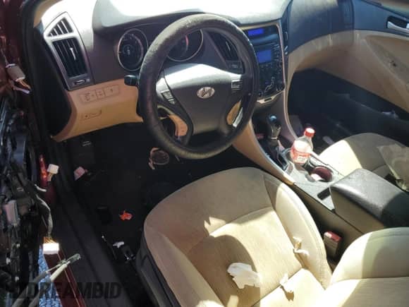 2011 Hyundai Sonata GLS with VIN 5NPEB4AC0BH215500, listed as a Copart auction lot 82440855 with 155,613 mi miles and Salvage title. Bid and sale history available at DreamBid. Image 8.