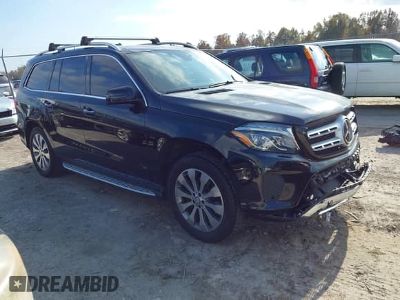 ✅ 2017 Mercedes-Benz GLS 450 • VIN: 4JGDF6EEXHA844684 • Лот: 43637338. Опубликован ранее на IAAI с пробегом 100 298 миль. Бесплатный доступ к архиву аукционных продаж из США и подробный отчёт об истории автомобиля на DreamBid. Изображение 1.