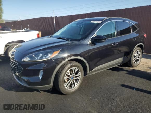 ✅ 2021 Ford Escape SEL • VIN: 1FMCU9H60MUA56870 • Lot: 60358855. Listed on Copart with 83,325 mi. Free auction sales archive from the USA and detailed vehicle history report at DreamBid. Image 1.
