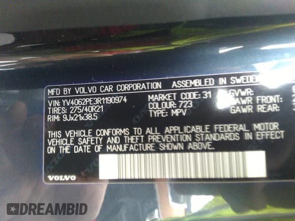 ✅ 2024 Volvo XC90 Plus Bright Theme • VIN: YV4062PE3R1190974 • Lot: 41785085. Wystawiony na IAAI z przebiegiem 12 283 mil. Bezpłatny archiwum sprzedaży aukcyjnych z USA i szczegółowy raport historii pojazdu na DreamBid. Zdjęcie 9.