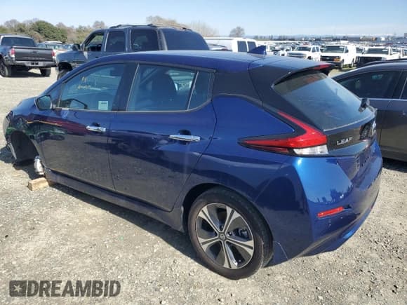 ✅ 2021 Nissan LEAF SV Plus • VIN: 1N4BZ1CV3MC551268 • Lot: 46451895. Wystawiony na Copart z przebiegiem 39 592 mil. Bezpłatny archiwum sprzedaży aukcyjnych z USA i szczegółowy raport historii pojazdu na DreamBid. Zdjęcie 2.