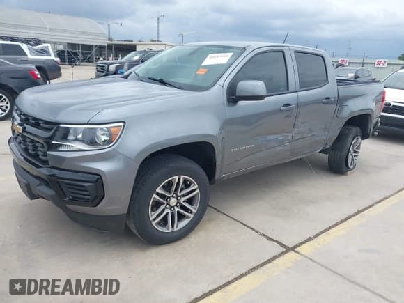 ✅ 2022 Chevrolet Colorado 2WD Work Truck • VIN: 1GCGSBEAXN1308865 • Лот: 42637040. Опубликован ранее на IAAI с пробегом 34 083 миль. Бесплатный доступ к архиву аукционных продаж из США и подробный отчёт об истории автомобиля на DreamBid. Изображение 2.