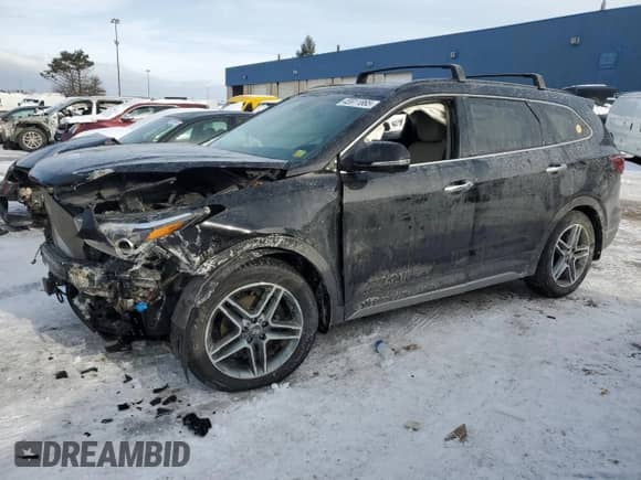 2019 Hyundai Santa Fe Limited Ultimate z VIN KM8SRDHF0KU302880, wystawiony jako Copart lot #45911865 z przebiegiem Nie podano mil oraz Czysty tytuł • Clean title. Historia ofert i sprzedaży dostępna na DreamBid. Obrazek 1.