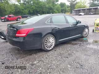 2015 Hyundai Equus Signature z VIN KMHGH4JH0FU098253, wystawiony jako IAAI lot #42227705 z przebiegiem 62 415 mil mil oraz . Historia ofert i sprzedaży dostępna na DreamBid. Obrazek 4.