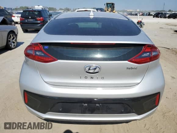 2018 Hyundai Ioniq Limited с VIN KMHC05LC7JU060296, выставлен на аукционе Copart как лот 77557654 с пробегом 32 363 миль миль и На запчасти • Non repairable. История ставок и продаж доступна на DreamBid. Изображение 6.