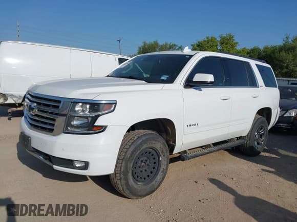 ✅ 2019 Chevrolet Tahoe LT • VIN: 1GNSKBKC3KR265748 • Lot: 41965982. Listed on IAAI with 182,006 mi. Free auction sales archive from the USA and detailed vehicle history report at DreamBid. Image 2.