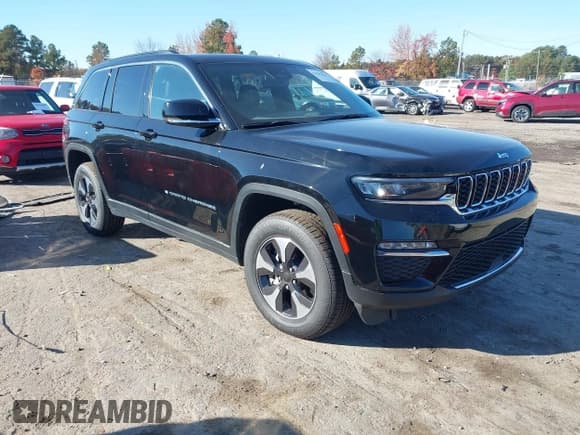 ✅ 2024 Jeep Grand Cherokee • VIN: 1C4RJYB66RC120630 • Lot: 43582631. Listed on IAAI with 44,454 mi. Free auction sales archive from the USA and detailed vehicle history report at DreamBid. Image 1.