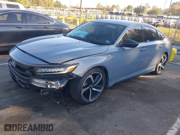 ✅ 2022 Honda Accord Sport SE • VIN: 1HGCV1F41NA034661 • Lot: 43471377. Listed on IAAI with 101,956 mi. Free auction sales archive from the USA and detailed vehicle history report at DreamBid. Image 2.