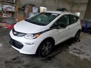 2018 Chevrolet Bolt EV Premier z VIN 1G1FX6S00J4116940, wystawiony jako Copart lot #65214265 z przebiegiem 52 307 mil mil oraz Szkoda całkowita • Salvage title. Historia ofert i sprzedaży dostępna na DreamBid. Obrazek 1.
