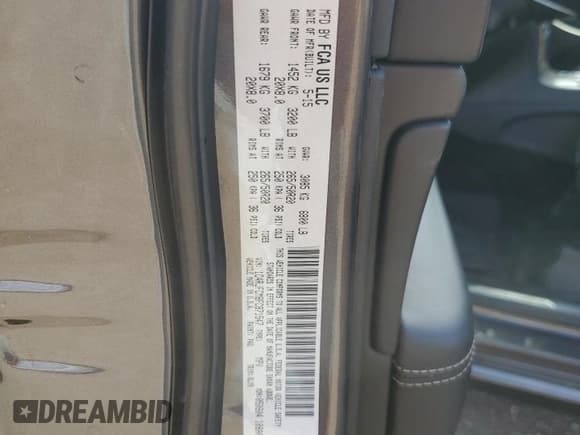 ✅ 2015 Jeep Grand Cherokee Overland • VIN: 1C4RJFCM8FC871547 • Lot: 85890835. Listed on Copart with 122,735 mi. Free auction sales archive from the USA and detailed vehicle history report at DreamBid. Image 13.