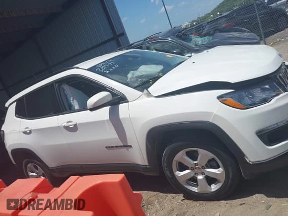 ✅ 2021 Jeep Compass Altitude • VIN: 3C4NJDBB0MT600115 • Lot: 42554350. Listed on IAAI with 68,909 mi. Free auction sales archive from the USA and detailed vehicle history report at DreamBid. Image 13.