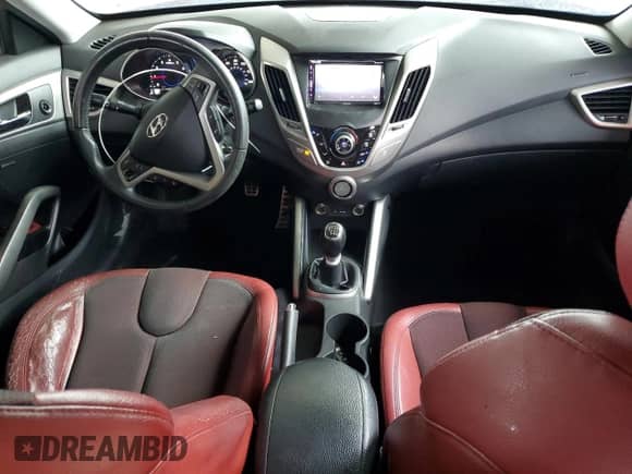 2012 Hyundai Veloster w/Gray Int с VIN KMHTC6AD0CU023165, выставлен на аукционе Copart как лот 71174675 с пробегом 151 996 миль миль и Списание • Salvage title. История ставок и продаж доступна на DreamBid. Изображение 8.