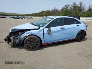 ✅ 2022 Hyundai Elantra • VIN: KMHLW4AK0NU007982 • Lot: 59550795. Listed on Copart with 36,957 mi. Free auction sales archive from the USA and detailed vehicle history report at DreamBid. Image 1.