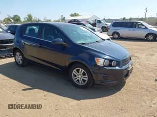 2015 Chevrolet Sonic LT with VIN 1G1JC6SH3F4208658, listed as a IAAI auction lot 43198771 with 143,007 mi miles and . Bid and sale history available at DreamBid. Image 1.