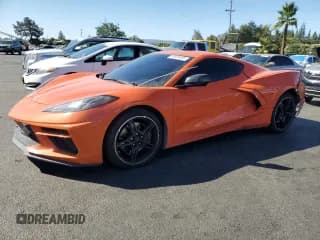 ✅ 2021 Chevrolet Corvette 2LT • VIN: 1G1YB2D48M5101584 • Lot: 69806485. Listed on Copart with Not provided. Free auction sales archive from the USA and detailed vehicle history report at DreamBid. Image 1.