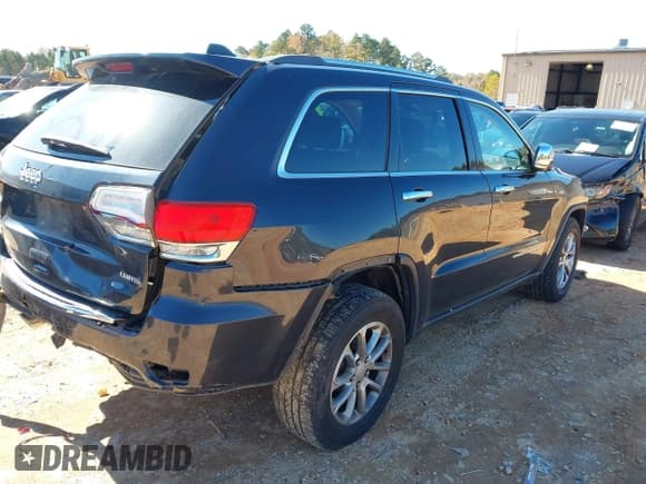 ✅ 2014 Jeep Grand Cherokee Limited • VIN: 1C4RJFBG5EC283681 • Lot: 43594899. Wystawiony na IAAI z przebiegiem 159 096 mil. Bezpłatny archiwum sprzedaży aukcyjnych z USA i szczegółowy raport historii pojazdu na DreamBid. Zdjęcie 4.