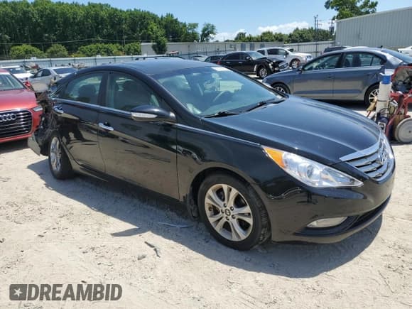 ✅ 2013 Hyundai Sonata Limited • VIN: 5NPEC4AC1DH581661 • Lot: 59746464. Listed on Copart with 54,077 mi. Free auction sales archive from the USA and detailed vehicle history report at DreamBid. Image 4.