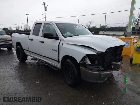 ✅ 2010 Dodge 1500 ST • VIN: 1D7RB1GK3AS196655 • Lot: 41493605. Wystawiony na IAAI z przebiegiem 268 509 mil. Bezpłatny archiwum sprzedaży aukcyjnych z USA i szczegółowy raport historii pojazdu na DreamBid. Zdjęcie 1.