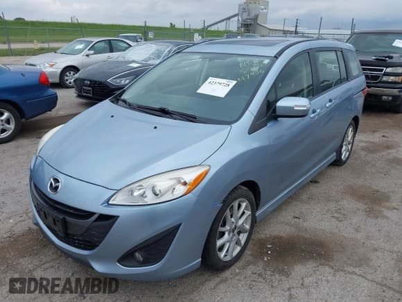 ✅ 2013 Mazda 5 Touring • VIN: JM1CW2CL1D0147902 • Lot: 42379728. Listed on IAAI with Not provided. Free auction sales archive from the USA and detailed vehicle history report at DreamBid. Image 2.