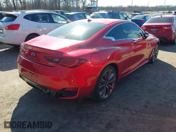 ✅ 2021 Infiniti Q60 Red Sport 400 • VIN: JN1FV7LL8MM560392 • Лот: 41548964. Опубликован ранее на IAAI с пробегом 14 057 миль. Бесплатный доступ к архиву аукционных продаж из США и подробный отчёт об истории автомобиля на DreamBid. Изображение 4.