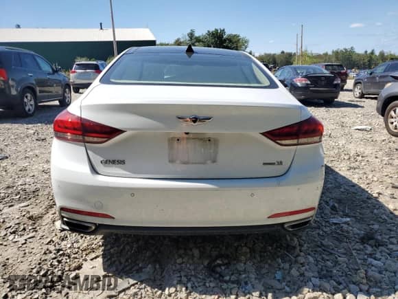 2016 Hyundai Genesis 3.8L z VIN KMHGN4JEXGU126835, wystawiony jako Copart lot #69051504 z przebiegiem 142 674 mil mil oraz Szkoda całkowita • Salvage title. Historia ofert i sprzedaży dostępna na DreamBid. Obrazek 6.
