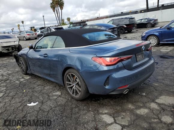 ✅ 2023 BMW 4 Series 430i • VIN: WBA23AT09PCM39690 • Lot: 43609655. Listed on Copart with 11,224 mi. Free auction sales archive from the USA and detailed vehicle history report at DreamBid. Image 2.