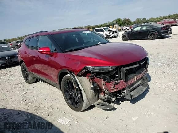 2022 Chevrolet Blazer RS z VIN 3GNKBKRS2NS153750, wystawiony jako Copart lot #86630865 z przebiegiem 30 336 mil mil oraz Szkoda całkowita • Salvage title. Historia ofert i sprzedaży dostępna na DreamBid. Obrazek 14.