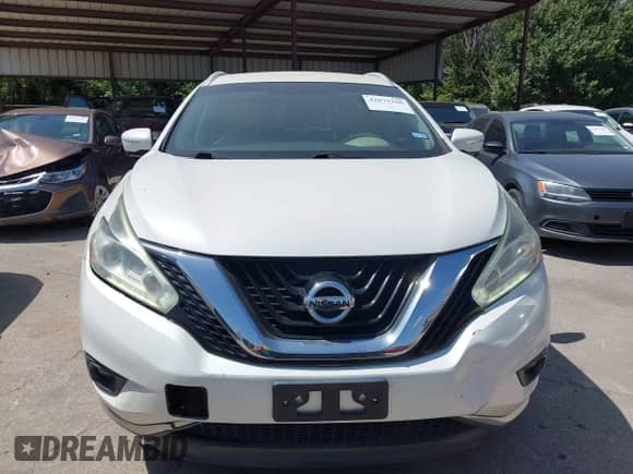 2015 Nissan Murano Platinum with VIN 5N1AZ2MG7FN202161, listed as a IAAI auction lot 42875260 with 156,715 mi miles and . Bid and sale history available at DreamBid. Image 6.