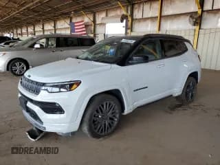 ✅ 2022 Jeep Compass High Altitude • VIN: 3C4NJDCB5NT159839 • Lot: 67436275. Listed on Copart with 25,345 mi. Free auction sales archive from the USA and detailed vehicle history report at DreamBid. Image 1.