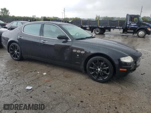 ✅ 2008 Maserati Quattroporte • VIN: ZAMFE39A080033161 • Lot: 83788545. Wystawiony na Copart z przebiegiem 85 515 mil. Bezpłatny archiwum sprzedaży aukcyjnych z USA i szczegółowy raport historii pojazdu na DreamBid. Zdjęcie 4.