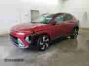 2024 Hyundai Kona Limited with VIN KM8HE3A31RU120681, listed as a Copart auction lot 41613185 with 19,186 mi miles and Clean title. Bid and sale history available at DreamBid. Image 1.