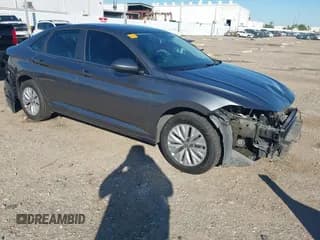 ✅ 2019 Volkswagen Jetta S • VIN: 3VWCB7BU9KM213221 • Lot: 43545956. Listed on IAAI with 136,738 mi. Free auction sales archive from the USA and detailed vehicle history report at DreamBid. Image 1.