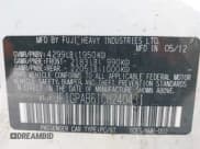 ✅ 2012 Subaru Impreza Premium • VIN: JF1GPAB61CH240431 • Lot: 43315187. Listed on IAAI with 76,218 mi. Free auction sales archive from the USA and detailed vehicle history report at DreamBid. Image 9.