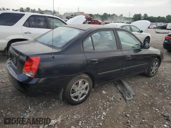 2006 Hyundai Elantra GLS with VIN KMHDN46D16U332949, listed as a Copart auction lot 59438414 with 277,934 mi miles and Clean title. Bid and sale history available at DreamBid. Image 3.