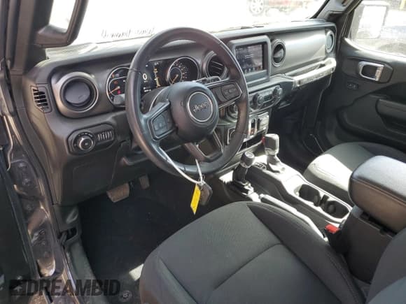 ✅ 2022 Jeep Wrangler Sport S • VIN: 1C4GJXAG7NW203889 • Lot: 46301355. Listed on Copart with 49,071 mi. Free auction sales archive from the USA and detailed vehicle history report at DreamBid. Image 8.