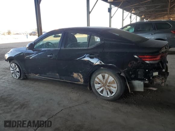 ✅ 2024 Nissan Sentra S • VIN: 3N1AB8BVXRY384753 • Lot: 82548575. Listed on Copart with Not provided. Free auction sales archive from the USA and detailed vehicle history report at DreamBid. Image 2.