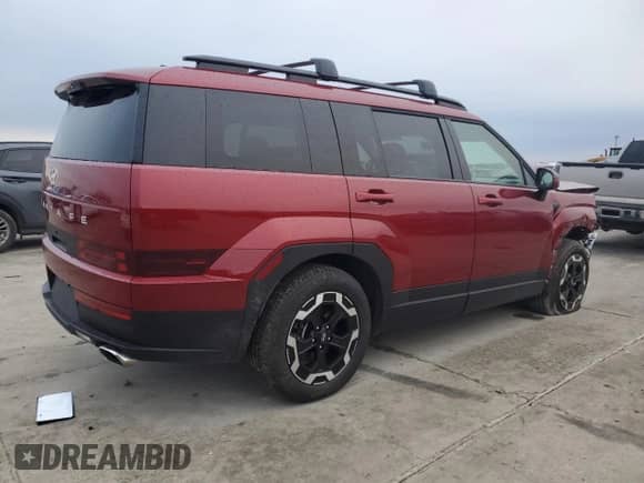 2025 Hyundai Santa Fe SEL с VIN 5NMP24GL3SH110186, выставлен на аукционе Copart как лот 45407705 с пробегом 543 миль миль и Списание • Salvage title. История ставок и продаж доступна на DreamBid. Изображение 3.