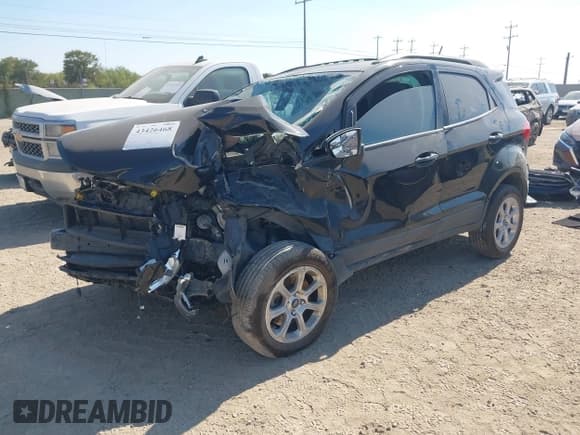 ✅ 2021 Ford EcoSport SE • VIN: MAJ3S2GE0MC401210 • Lot: 43426468. Listed on IAAI with 77,498 mi. Free auction sales archive from the USA and detailed vehicle history report at DreamBid. Image 18.
